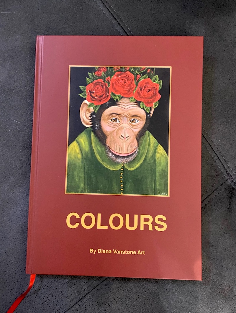 COLOURS Art Exhibition catalog by Diana Vanstone Art