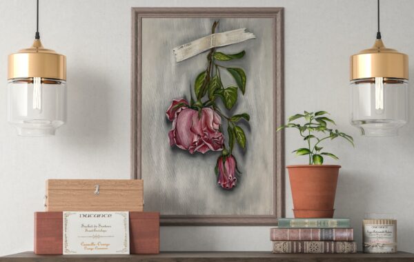 Captive Rose by Diana Vanstone Art