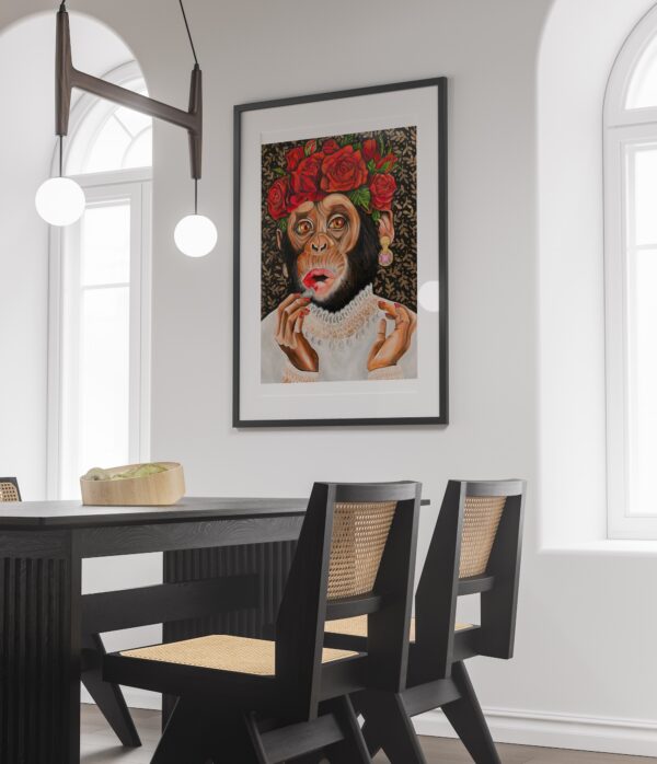 Lady Monkey II by Diana Vanstone Art