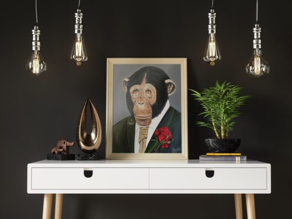 Lord Monkey by Diana Vanstone Art