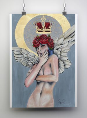 Naughty Angel by Diana Vanstone Art