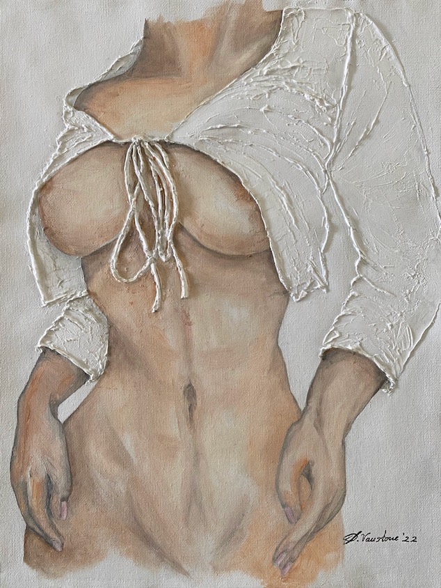 She in White by Diana Vanstone Art